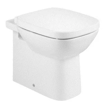 Vas WC pe pardoseala Roca Debba 36x52 cm evacuare orizontala sau verticala, lipit de perete