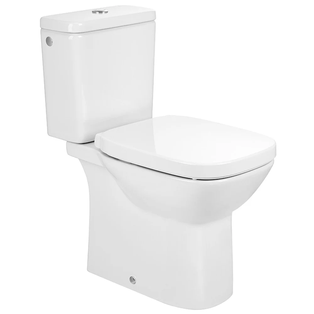 Vas WC pe pardoseala Roca Debba Rimless 36x66 cm evacuare orizontala sau verticala