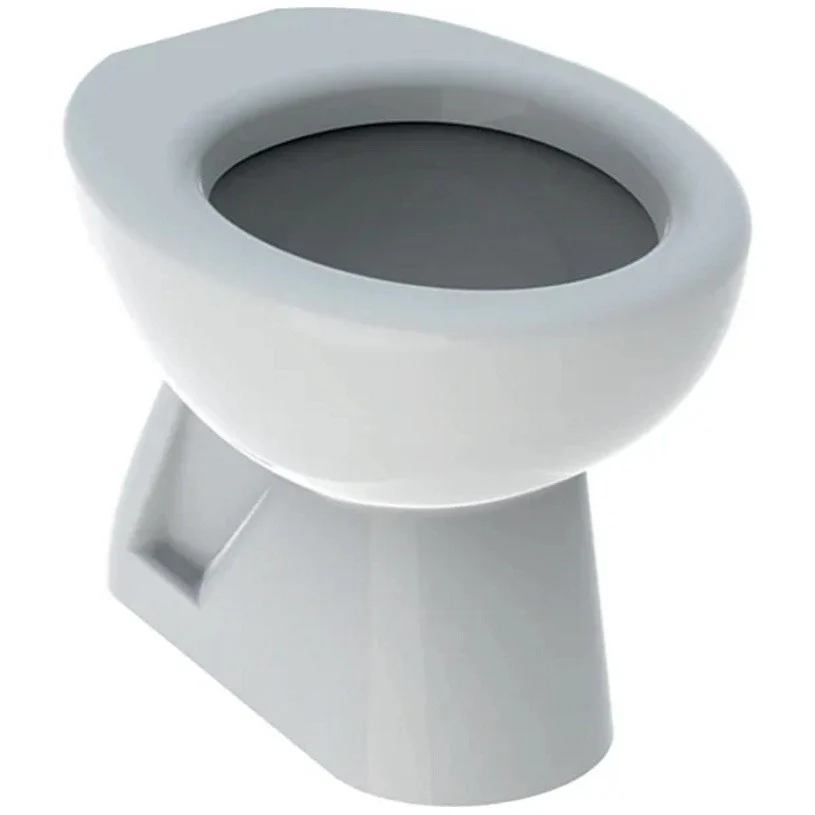 Vas WC pentru copii, pe pardoseala Geberit Bambini 30x42 cm evacuare verticala, alb