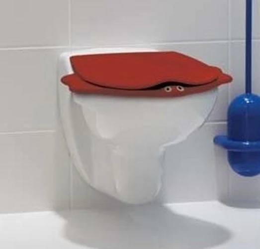 Vas WC pentru copii, suspendat Geberit Bambini 33x54 cm evacuare orizontala, alb