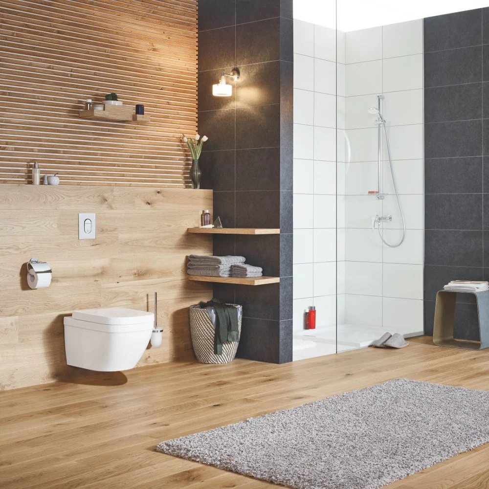 Vas WC suspendat Grohe Euro Ceramic Rimless 37x49 cm evacuare orizontala