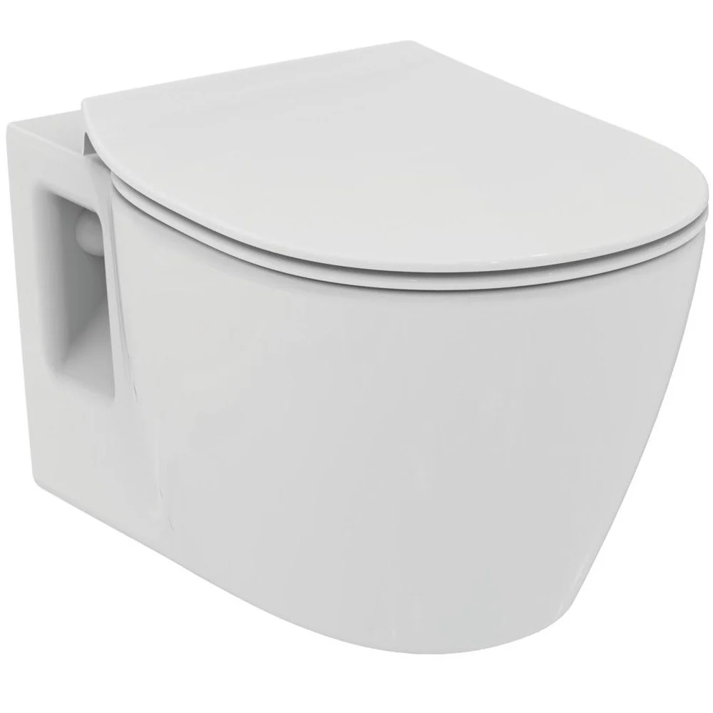 Vas WC suspendat Ideal Standard Connect 36x54 cm evacuare orizontala, spalare verticala