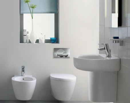Vas WC suspendat Ideal Standard Connect 36x54 cm evacuare orizontala, spalare verticala