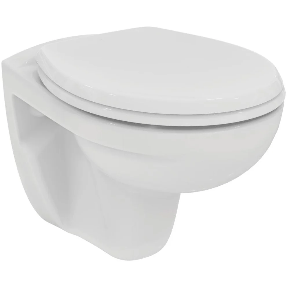 Vas WC suspendat Ideal Standard Eurovit Rimless 36x52 cm evacuare orizontala