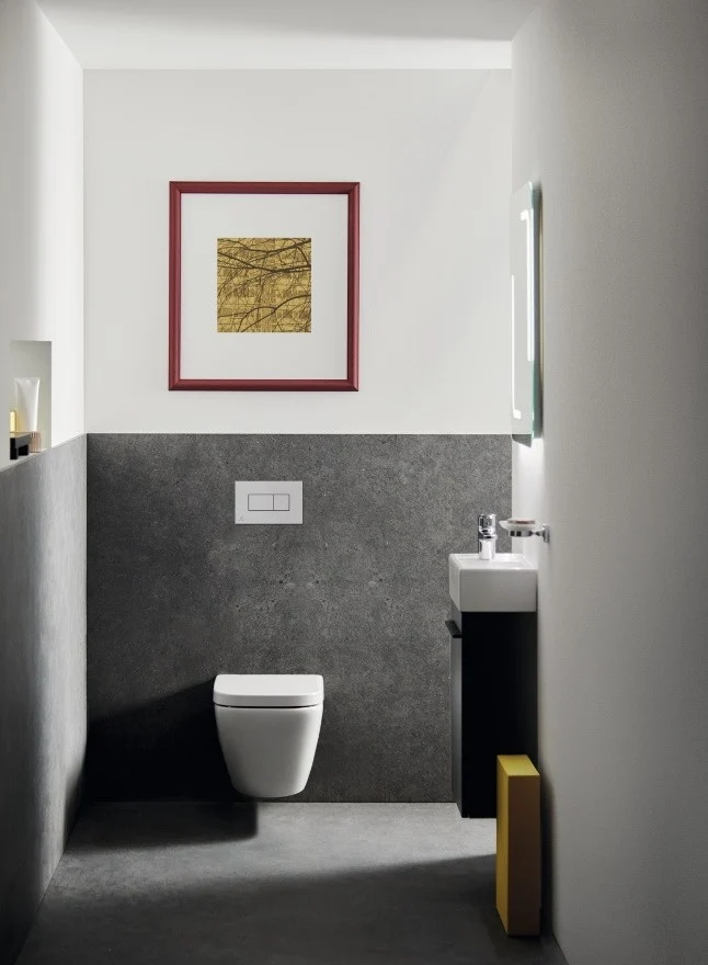 Vas WC suspendat Ideal Standard I.Life S Rimless 36x48 cm evacuare orizontala
