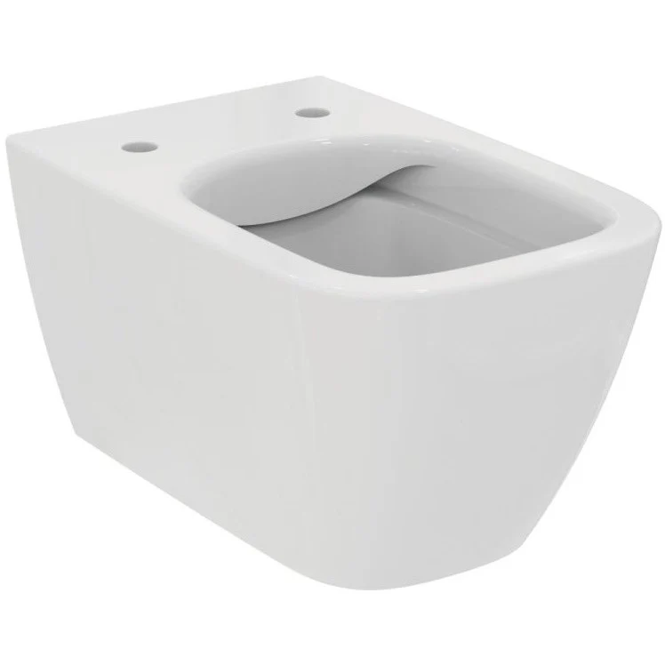 Vas WC suspendat Ideal Standard I.Life B Rimless 36x54 cm evacuare orizontala