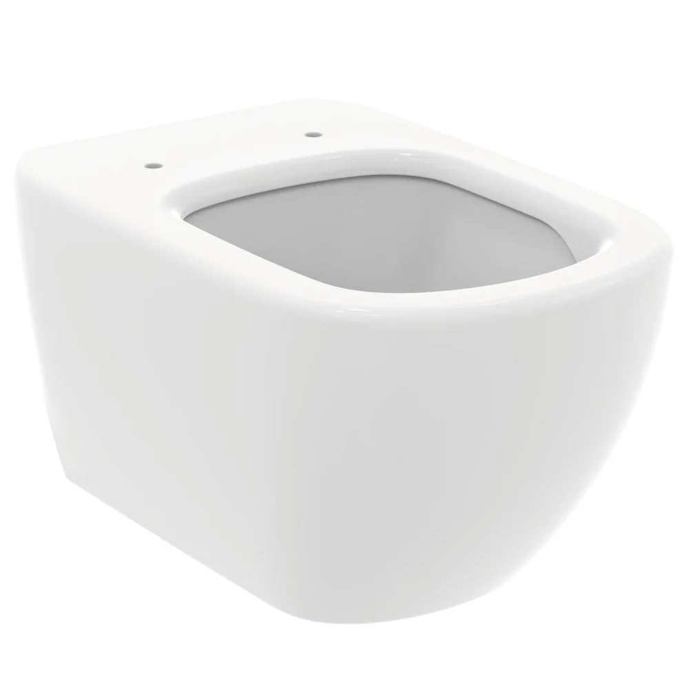 Vas WC suspendat Ideal Standard Tesi AquaBlade 36x53 cm evacuare orizontala, alb mat