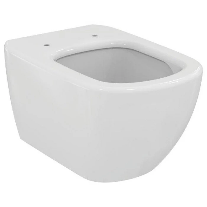 Vas WC suspendat Ideal Standard Tesi AquaBlade 37x54 cm evacuare orizontala, fixare ascunsa