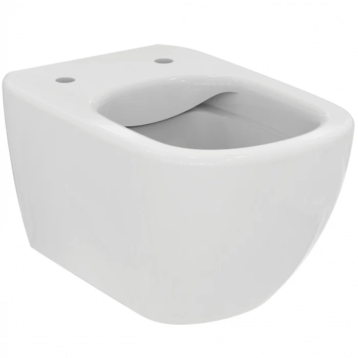 Vas WC suspendat Ideal Standard Tesi Rimless 37x54 cm evacuare orizontala, alb