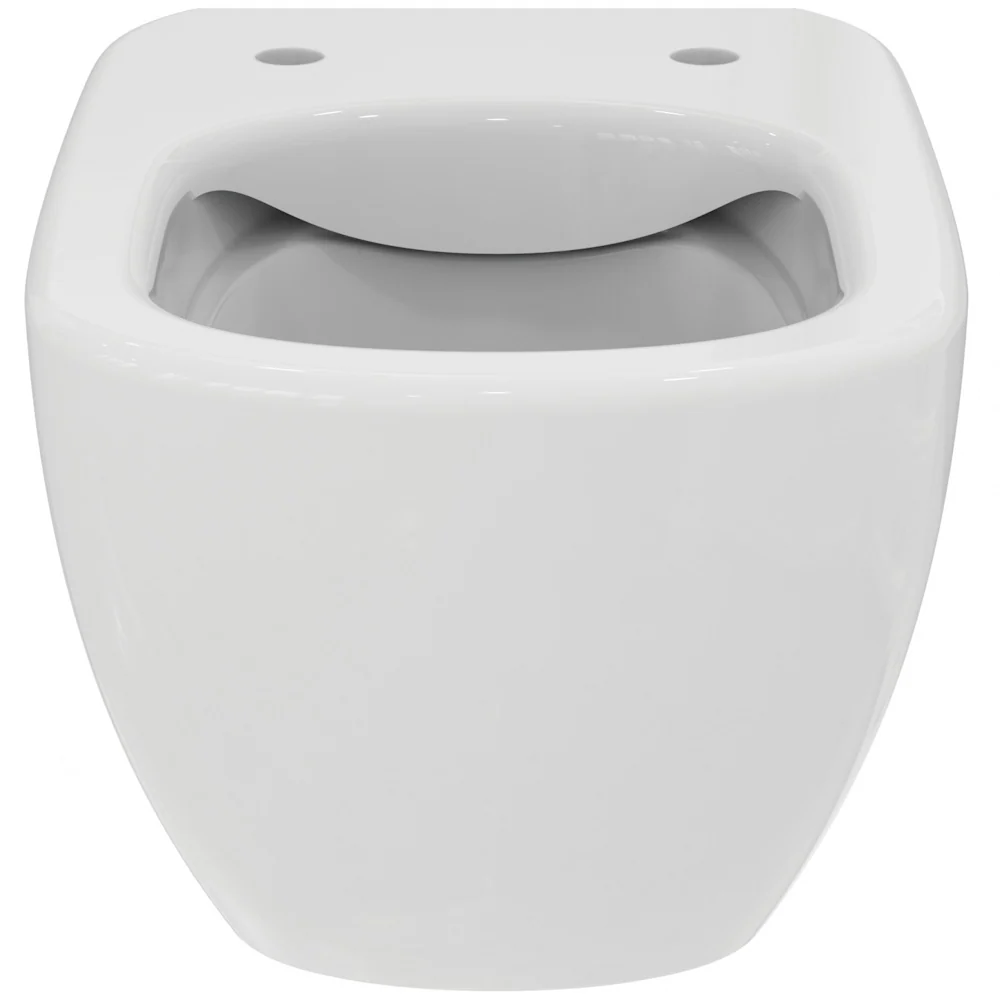 Vas WC suspendat Ideal Standard Tesi Rimless 37x54 cm evacuare orizontala, alb