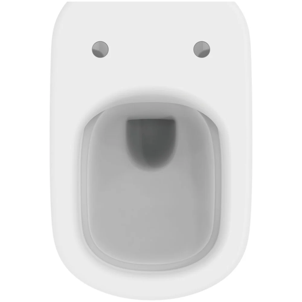 Vas WC suspendat Ideal Standard Tesi Rimless 37x54 cm evacuare orizontala, alb mat