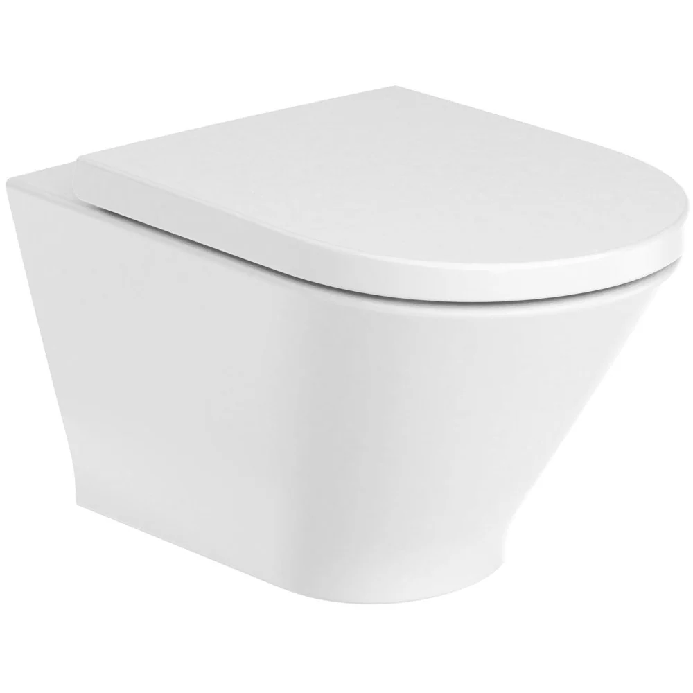 Vas WC suspendat Roca Gap Rimless 36x54 cm evacuare orizontala