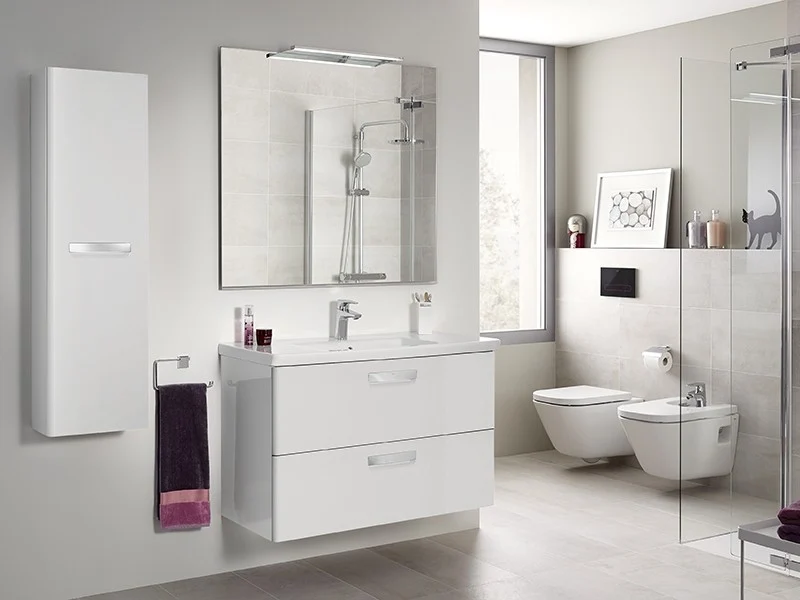 Vas WC suspendat Roca Gap Square Rimless 35x54 cm evacuare orizontala
