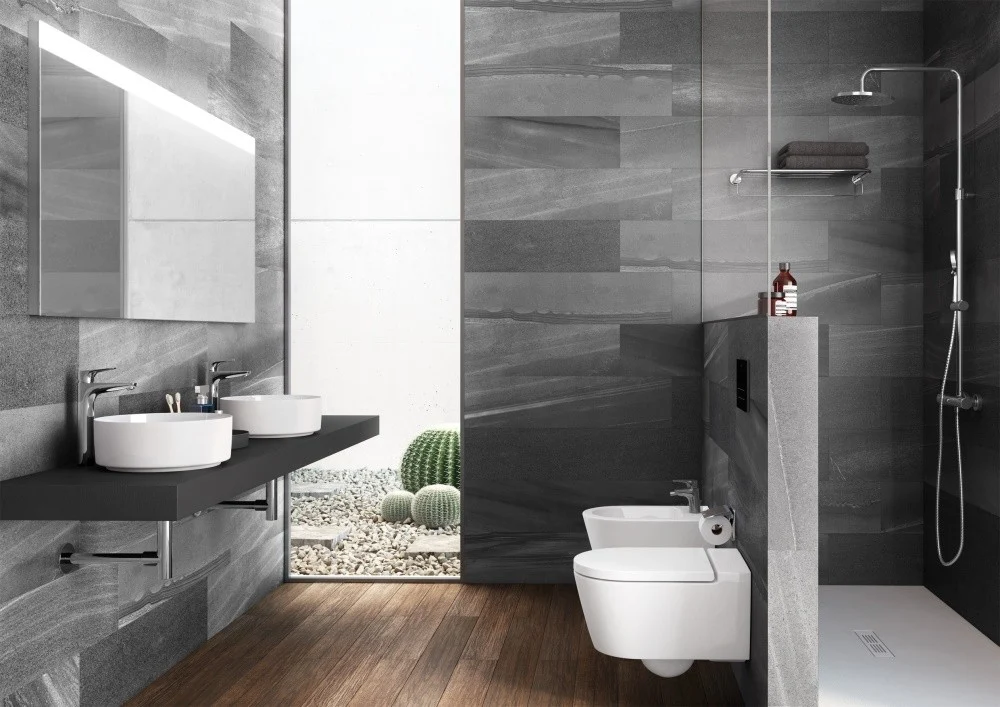 Vas WC suspendat Roca Inspira Round Rimless 37x56 cm evacuare orizontala