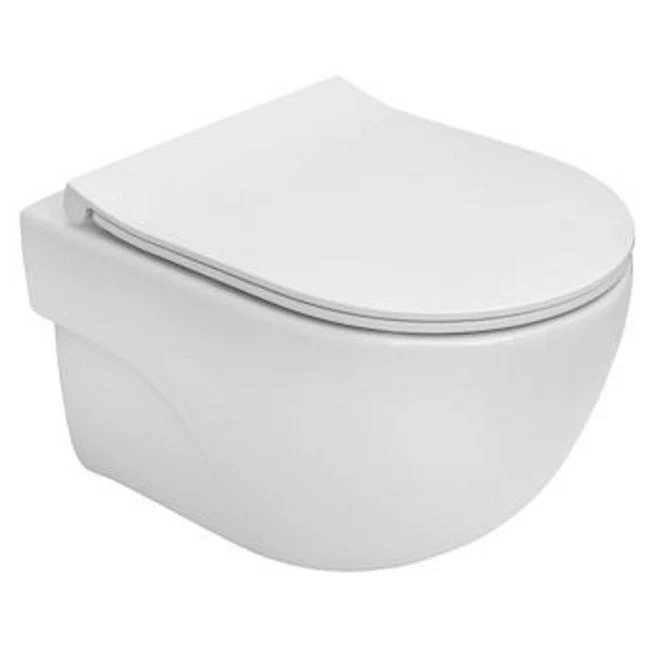 Vas WC suspendat Roca Meridian Rimless 36x48 cm evacuare orizontala
