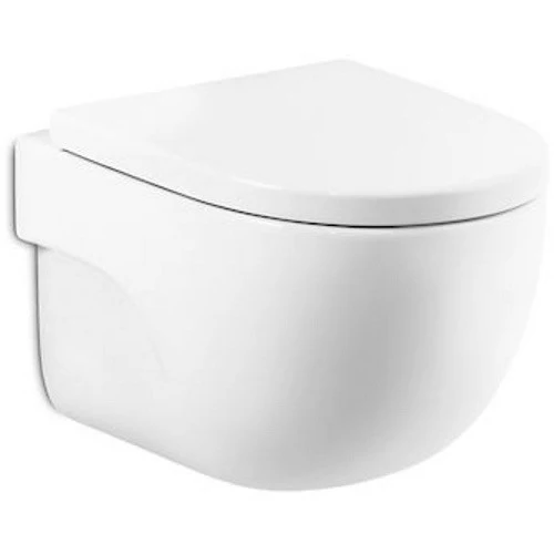 Vas WC suspendat Roca Meridian Rimless 36x48 cm evacuare orizontala