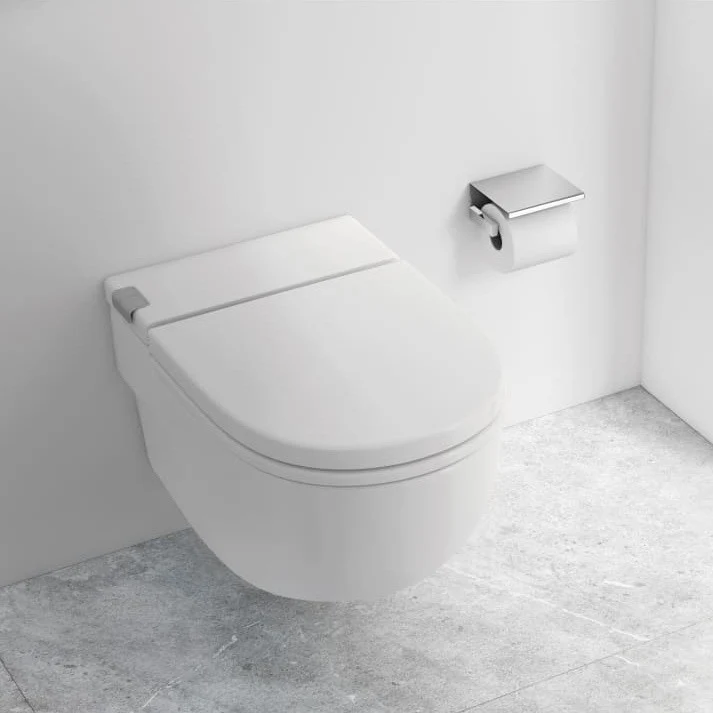 Vas WC suspendat Roca Meridian Rimless 36x56 cm evacuare orizontala