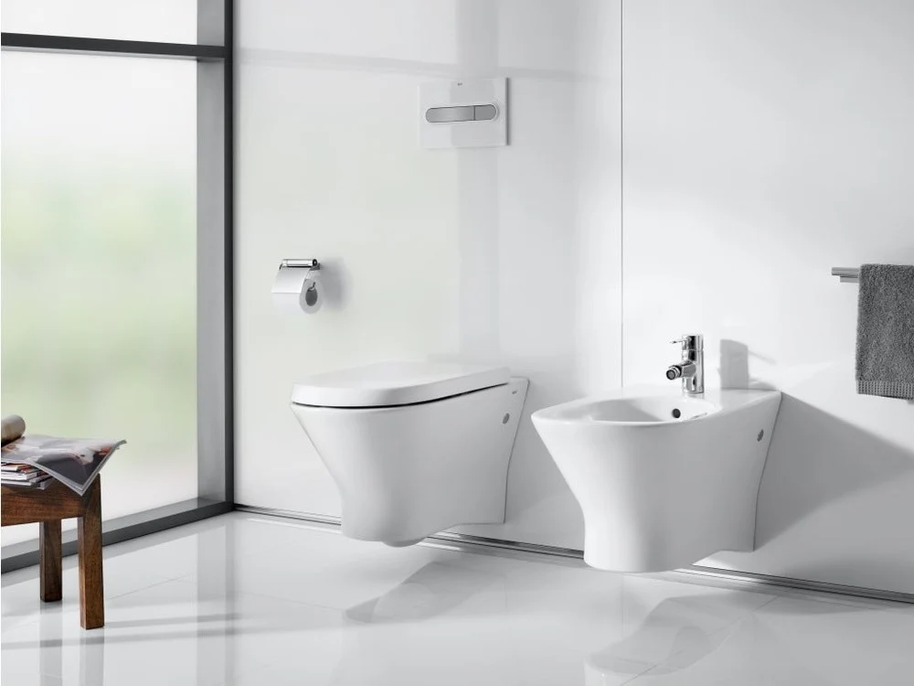 Vas WC suspendat Roca Nexo 36x53 cm evacuare orizontala