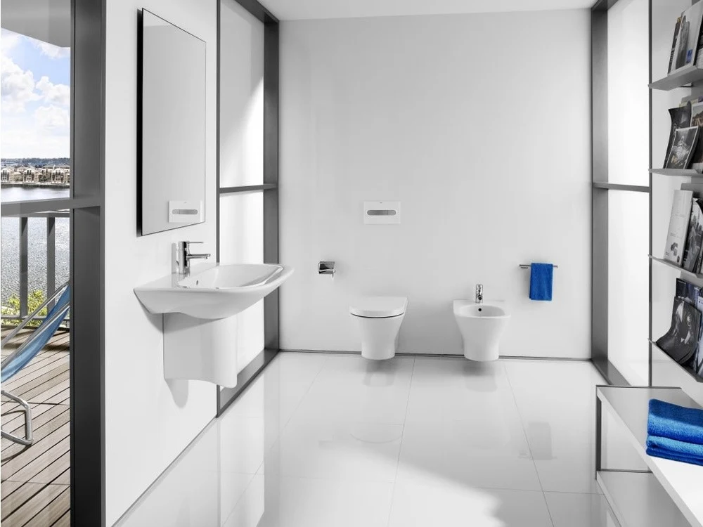 Vas WC suspendat Roca Nexo 36x53 cm evacuare orizontala