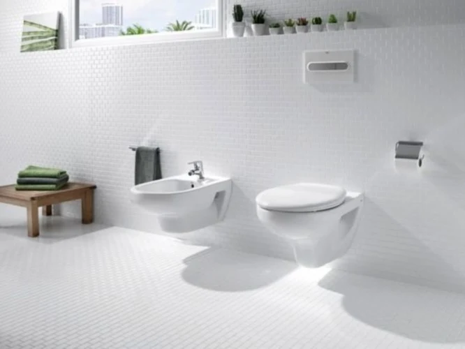 Vas WC suspendat Roca Victoria 35x52 cm evacuare orizontala
