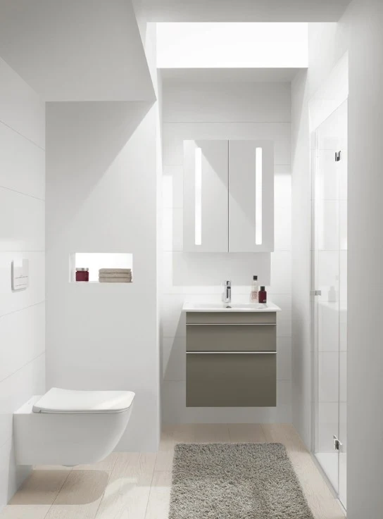 Vas WC suspendat Villeroy & Boch Venticello 37x56 cm evacuare orizontala, sistem spalare DirectFlush