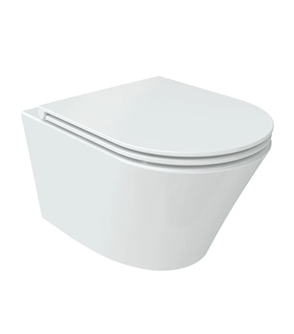 Vas WC Wellis Clement Rimless suspendat 36x52x35 cm