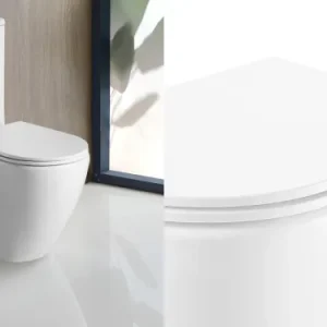 Vas WC Wellis Sophia Rimless pe pardoseala 365x570x410 mm