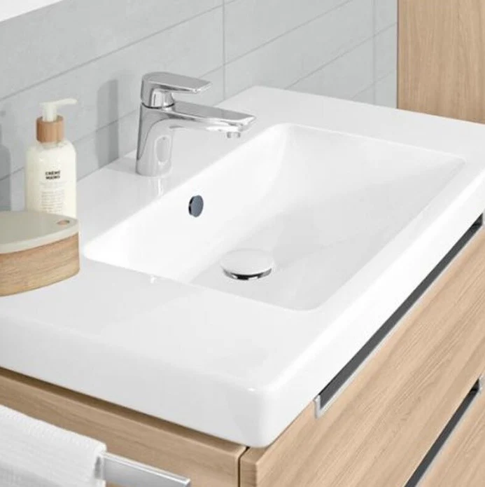 Villeroy & Boch Ventil click-clack cu capac ceramic, alb mat