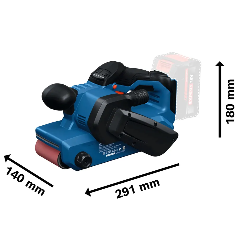 Șlefuitor cu bandă Bosch PRO GBS 18V-75
