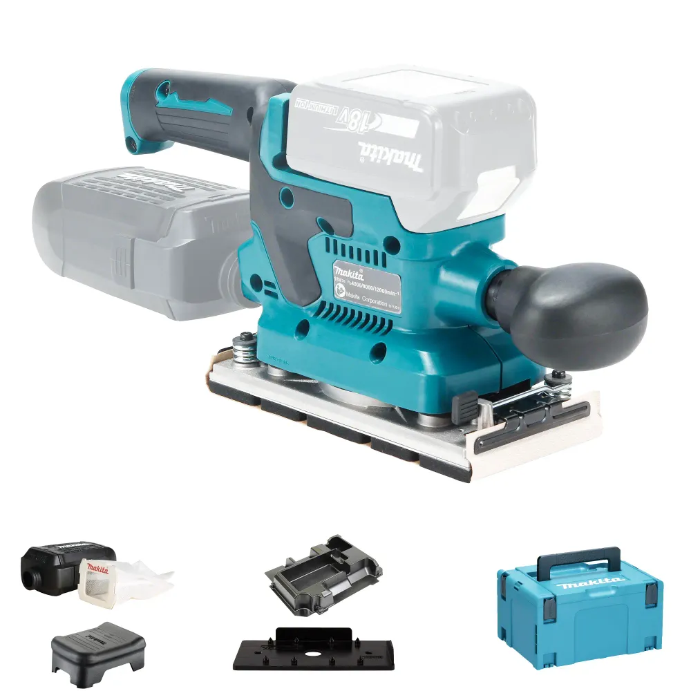 Șlefuitor orbital Makita DBO382ZJ 18V