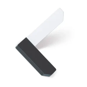 CUIER CORNER ANTRACIT CU ALB