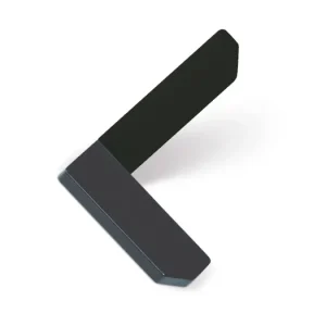 CUIER CORNER ANTRACIT CU NEGRU