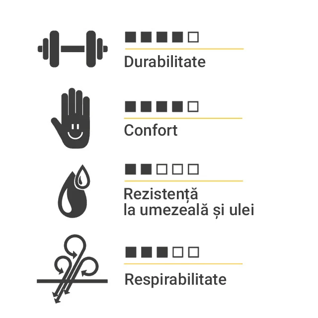 Manusi de protectie "G-BASE T-FLEX" Marimea: 10, GEBOL