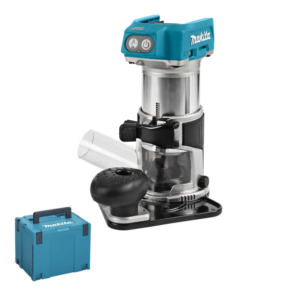 Mașă de frezat Trimmer Makita DRT50ZJX2 18V