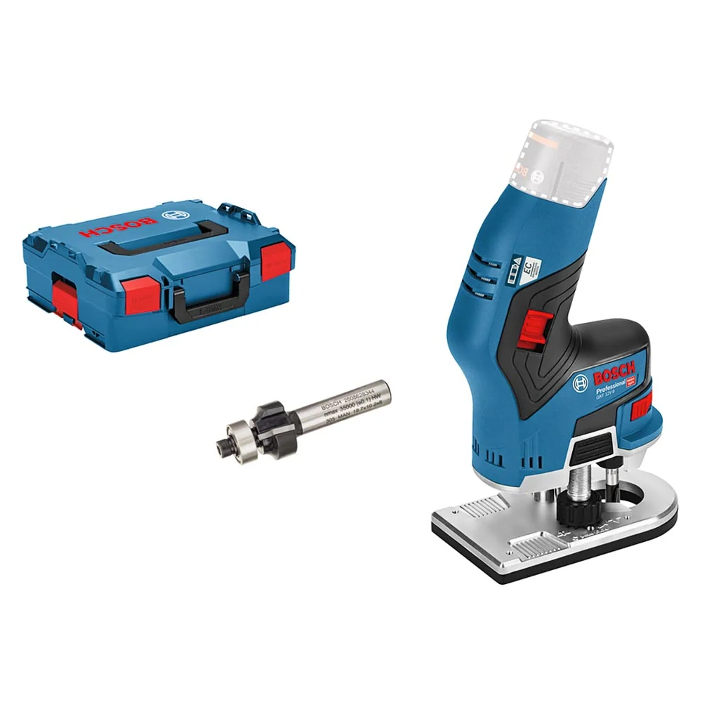 Mașă de frezat verticală Bosch GKF 12V-8 3Ah