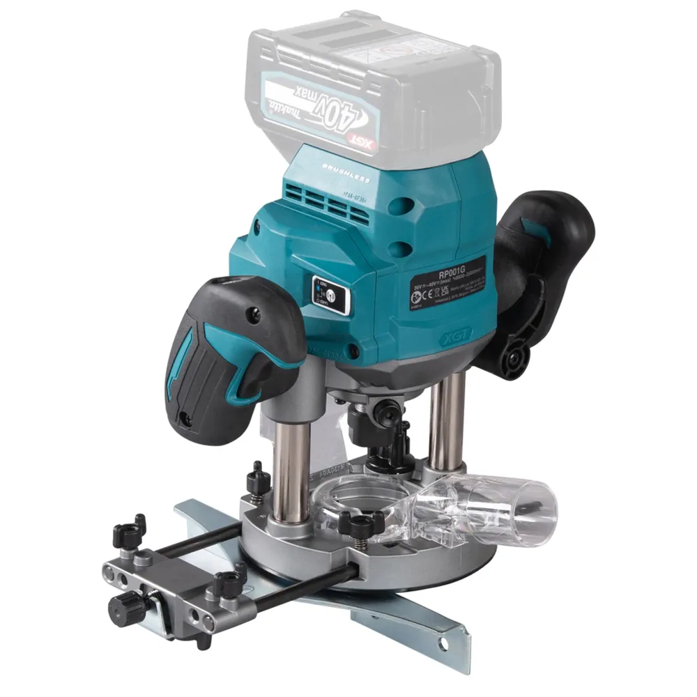 Mașă de frezat verticală Makita RP001GZ02 40V