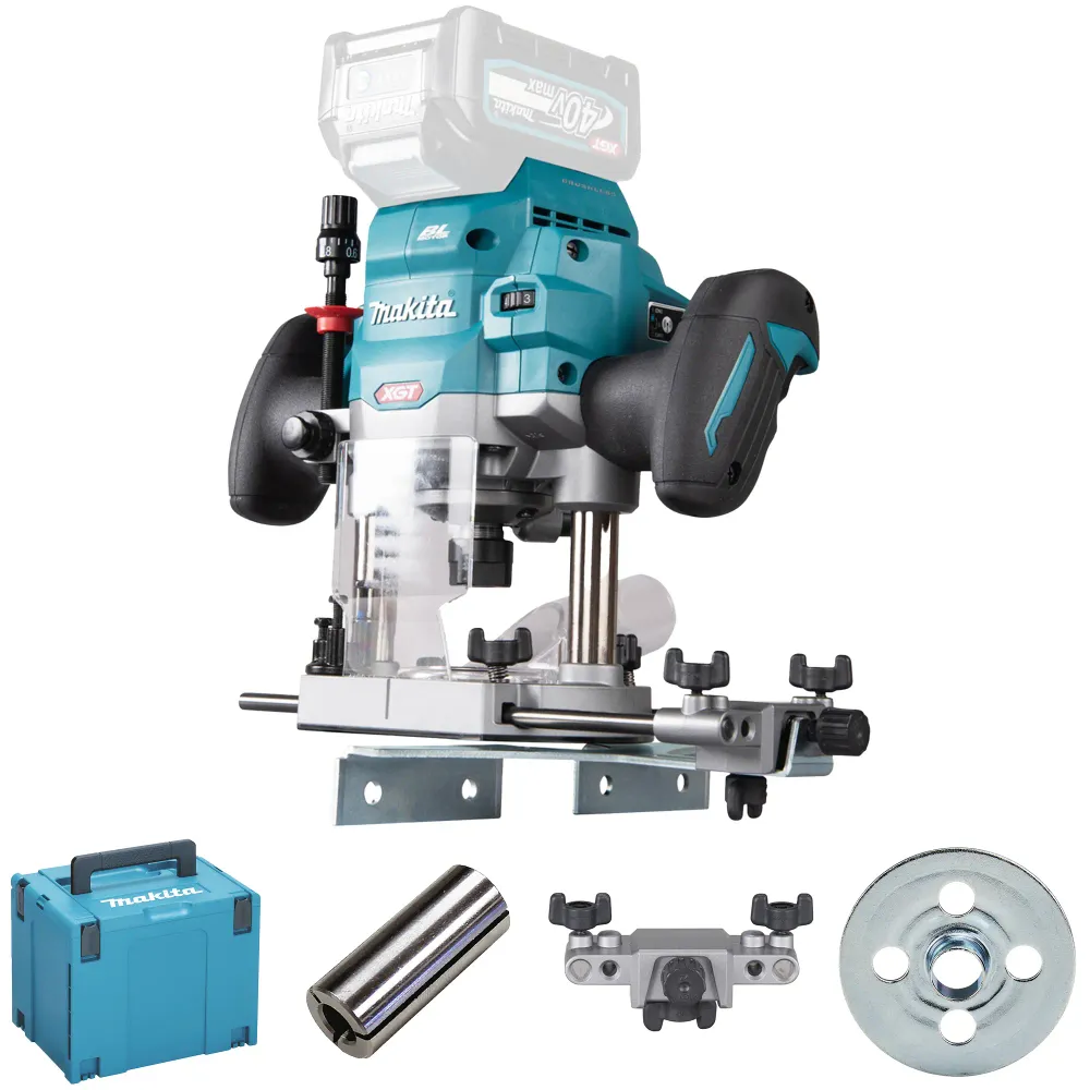 Mașă de frezat verticală Makita RP001GZ02 40V