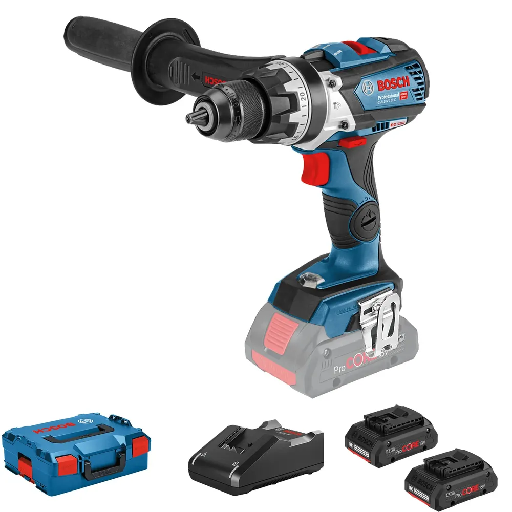 Mașă de găurit Bosch GSB 18V-110 C PRO 18V
