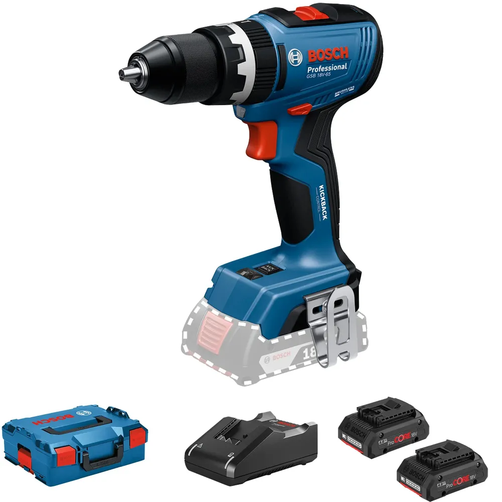 Mașă de găurit Bosch GSB 18V-65 PRO 18V