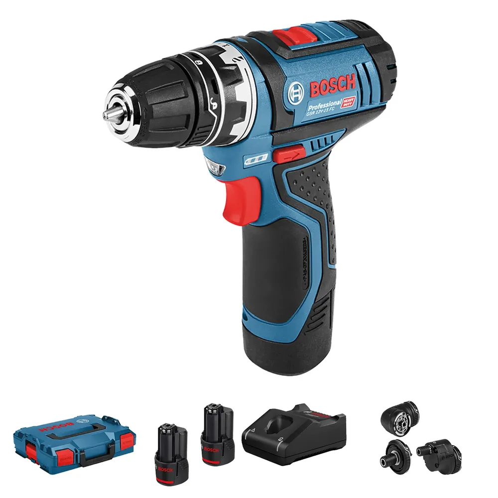 Mașă de găurit Bosch GSR 12V-15 FC 12V 2Ah