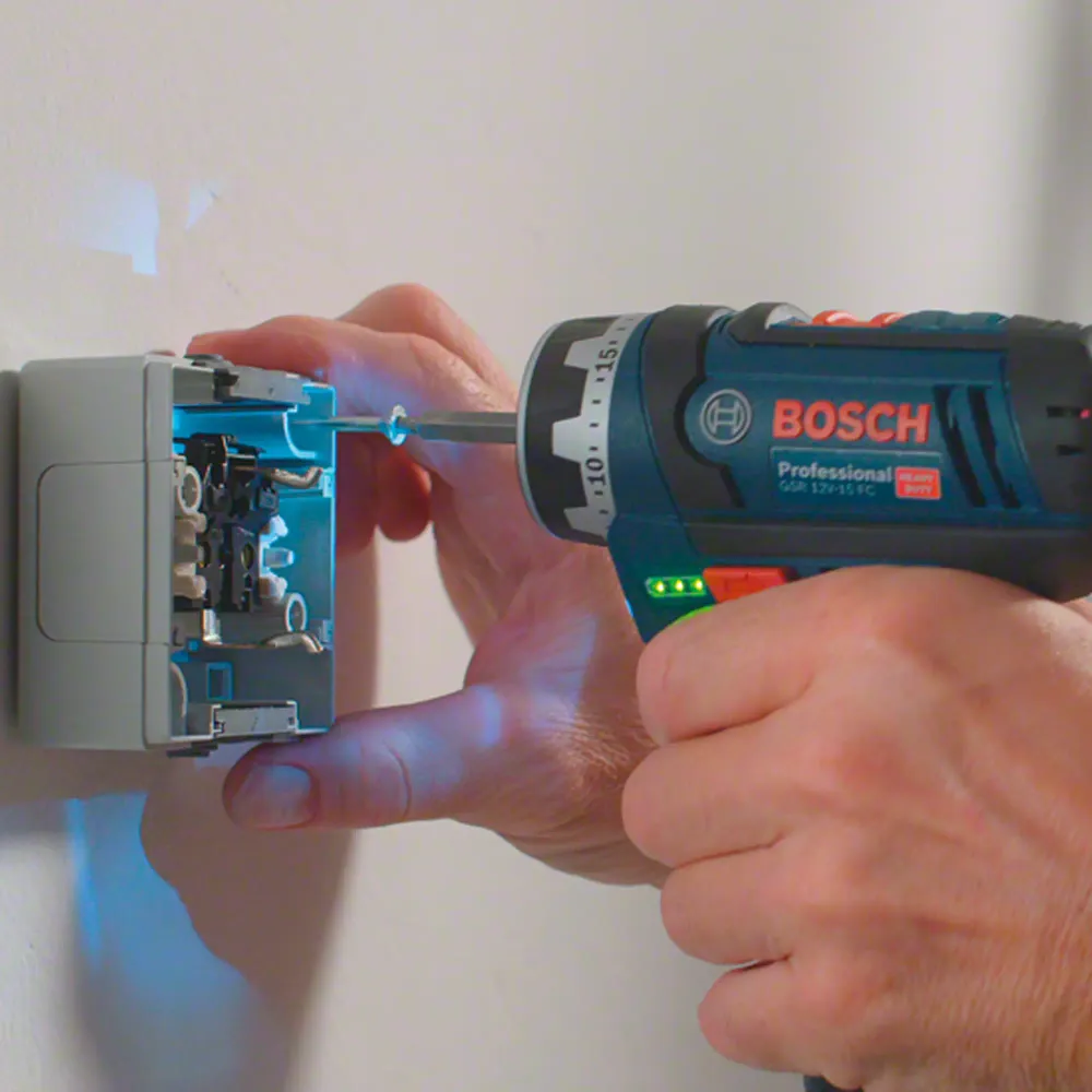 Mașă de găurit Bosch GSR 12V-15 FC 12V 2Ah