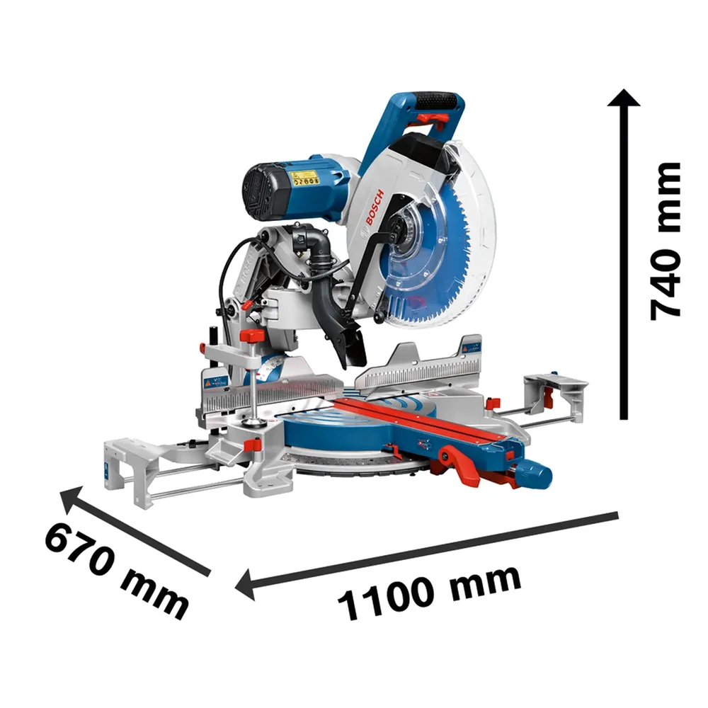 Ferăstrău circular Bosch GCM 12 GDL 2000W
