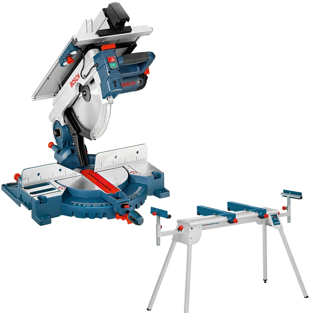 Mașă de tăiat Bosch GTM 12 JL + GTA 2600