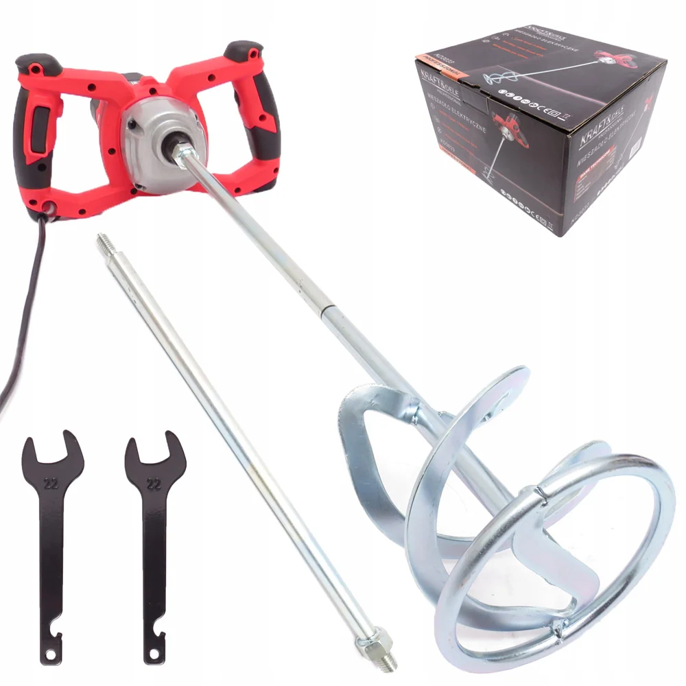 Amestecator mortar Kraft&Dele KD3033, 2800W, 900RPM, 1 Paleta Inclusa