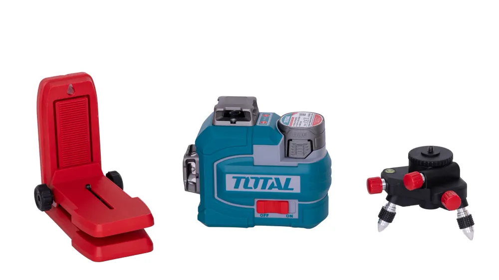Kit combo TOTAL 16V – masina de insurubat, nivela laser 3D si telemetru laser