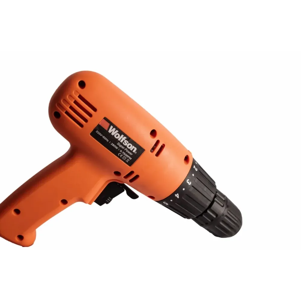 Masina de gaurit electrica Wolfson - 280W + manusi