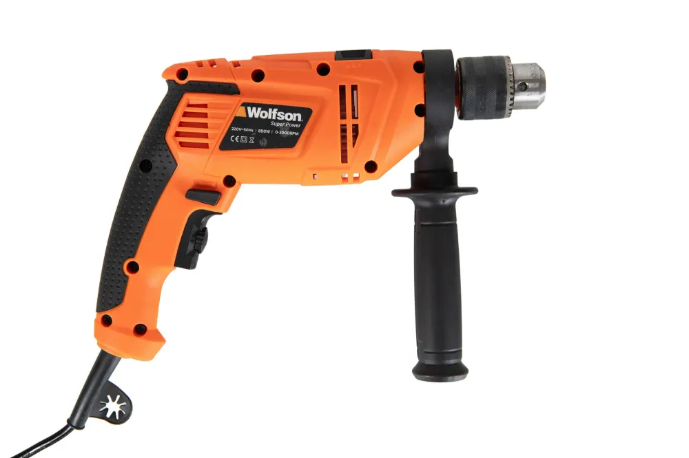 Masina de gaurit cu percutie Wolfson - 850W