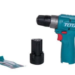 Masina de gaurit TOTAL cu Acumulator 12V – 1.5Ah, LED, Mandrina 10 mm, Li-Ion