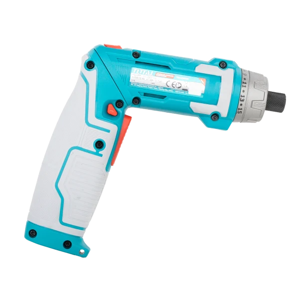 Surubelnita electrica TOTAL 8V Li-Ion – USB-C, maner reglabil, set 16 accesorii