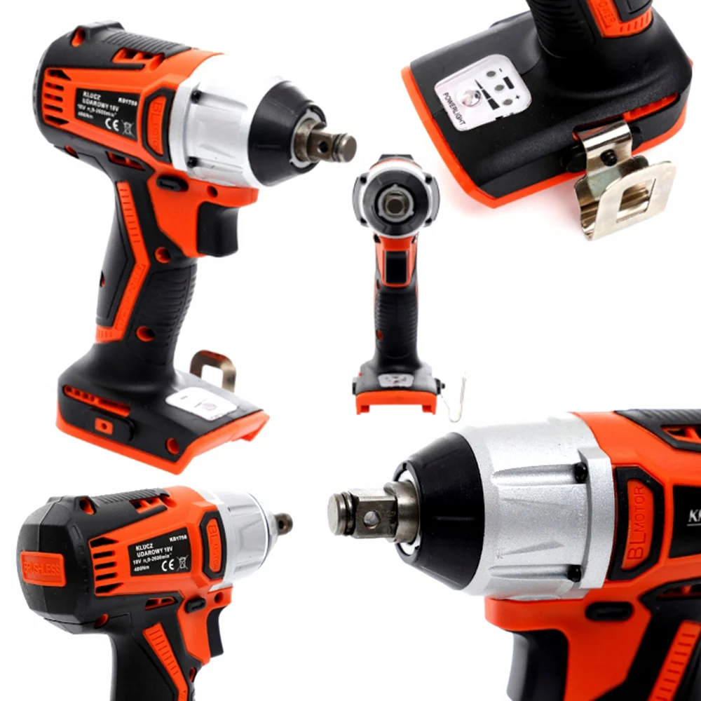Surubelnita electrica cu impact Kraft&Dele KD1750, 18V, 2400rpm, fara acumulator si incarcator (X-series)
